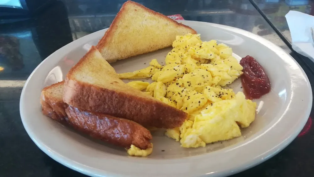 Texas Toast and Scrambled Eggs
